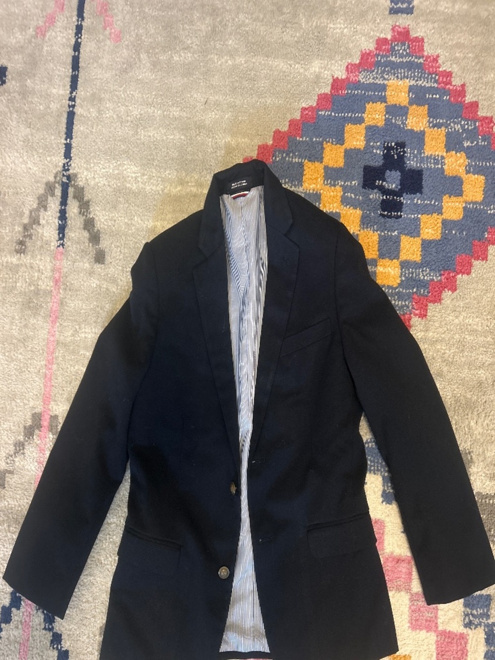 Tommy Hilfiger navy boys blazer size 14